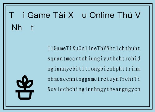 Tải Game Tài Xỉu Online Thú Vị Nhất