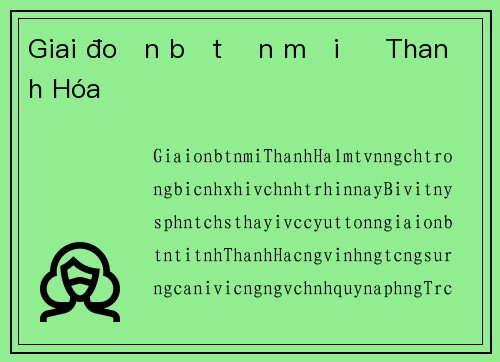 Giai đoạn bất ổn mới ở Thanh Hóa